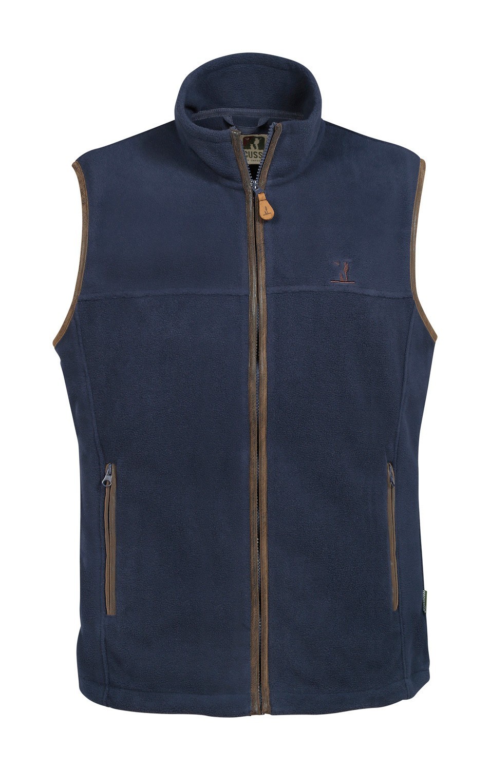 Gilet Polaire Percussion Scotland Bleu Polaires De Chasse