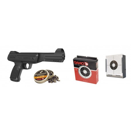Pistolet à plomb 4,5 mm P900 pack plombs et cible - Cdiscount Sport