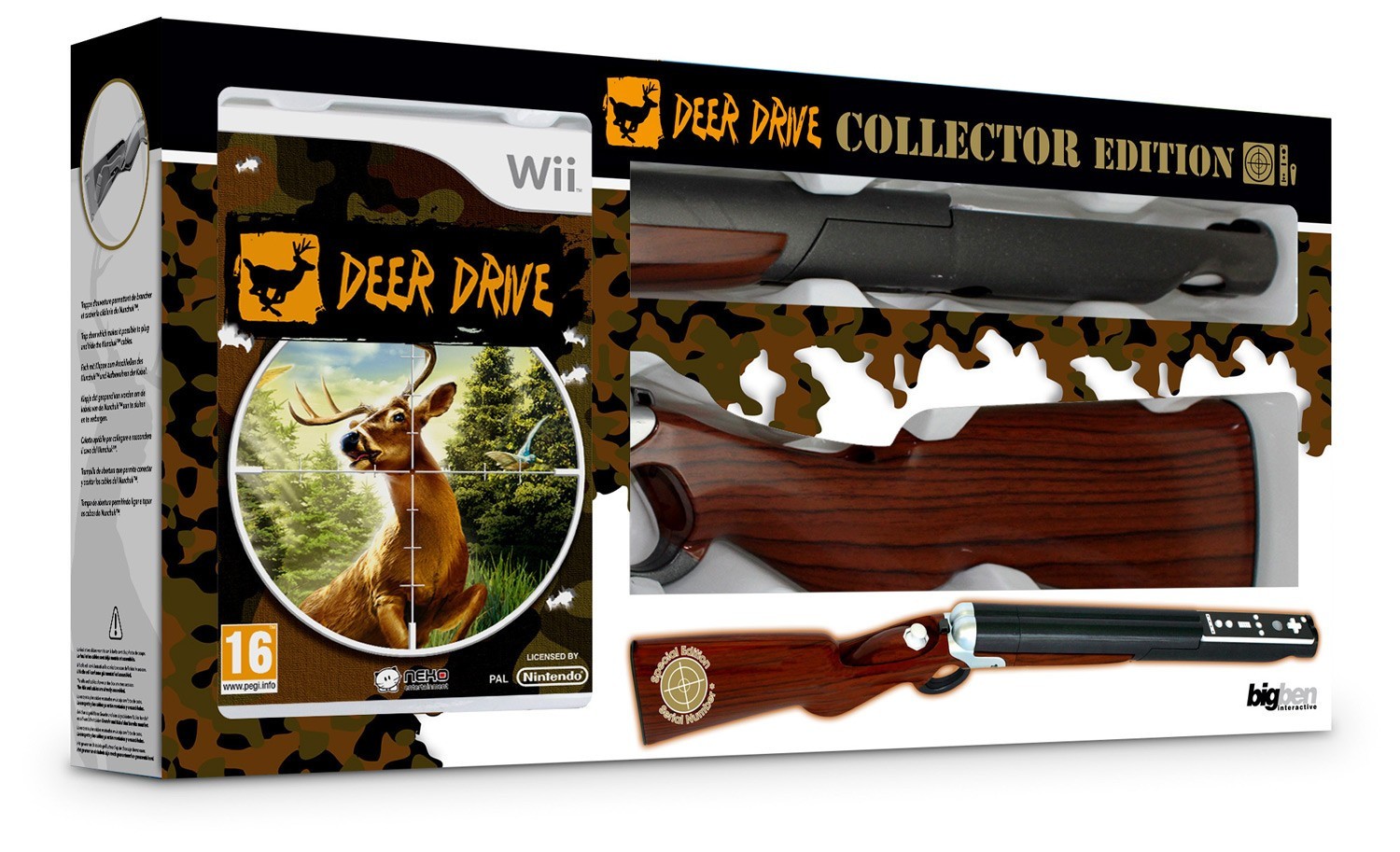 deer drive wii gun