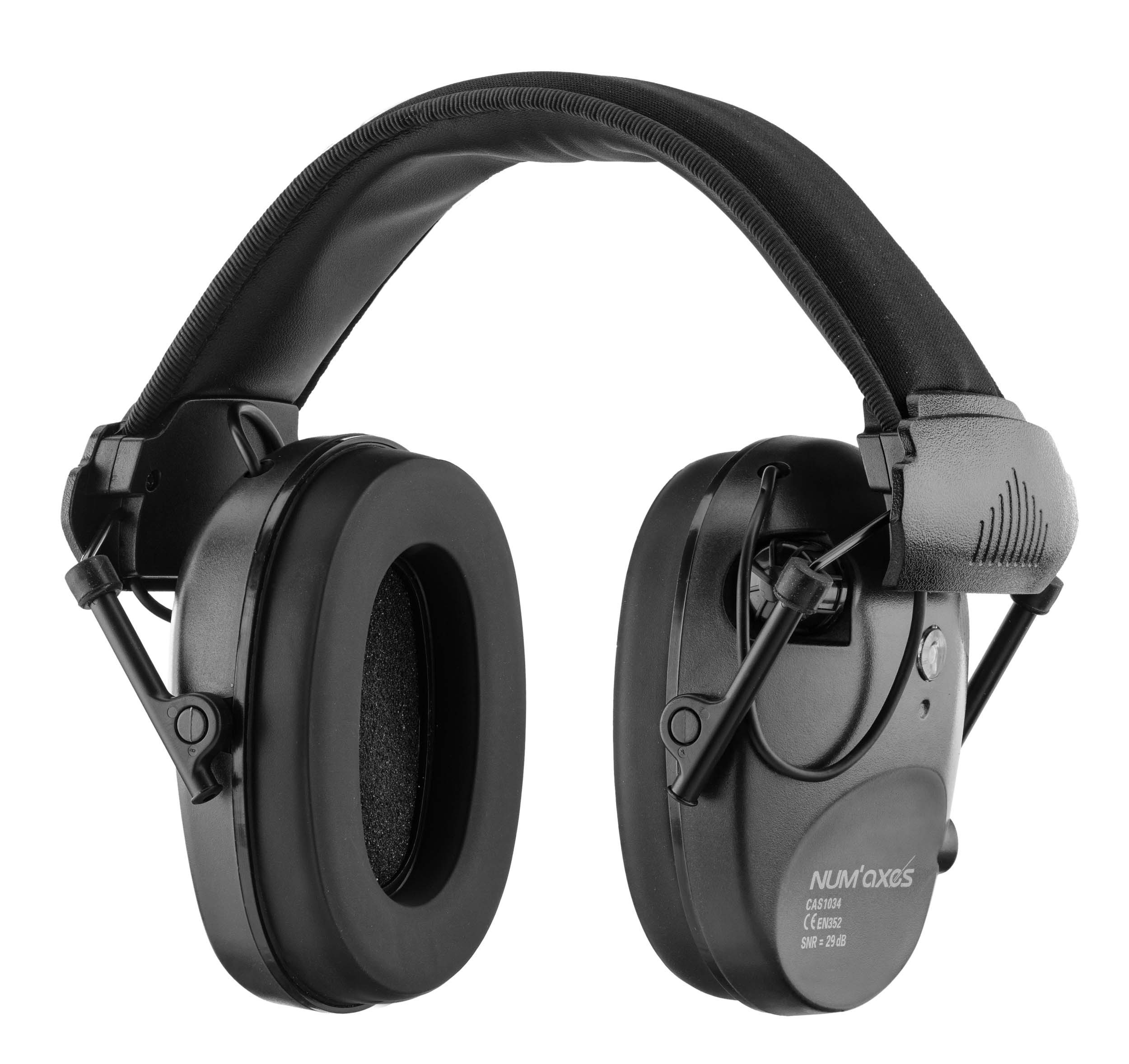 Casque Antibruit Lectronique Num Axes Cas Noir Oreillettes Et Casques Antibruit Made In