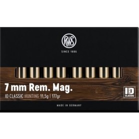 Cartouche RWS / cal. 7mm Rem. Mag. - ID-Classic 11,5 g / 177 gr