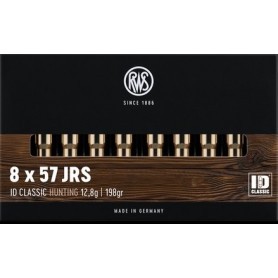 Cartouche RWS / cal. 8x57 JRS - ID-Classic 12,8 g / 198 gr