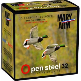 Cartouche Mary Arm Open Steel 32 / Cal. 12 - 32 g