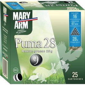 Cartouche Mary Arm Puma 28 / Cal. 16 - 28 g