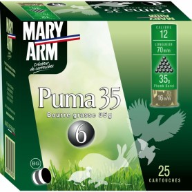 Cartouche Mary Arm Puma 35 / Cal. 12 - 35 g