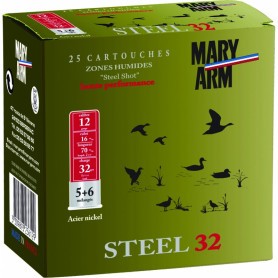 Cartouche Mary Arm Steel 32 / Cal. 12 - 32 g