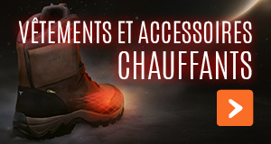 Vêtements et accessoires chauffants